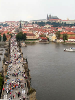 A view of Mala Strana on the other side