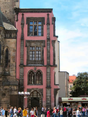 Old Town Hall shelled by Nazi tank in last days of WW II
